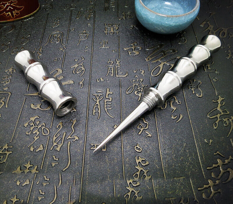 New Solid Titanium Alloy Tea Knife EDC Outdoor Portable Multi-function Tools