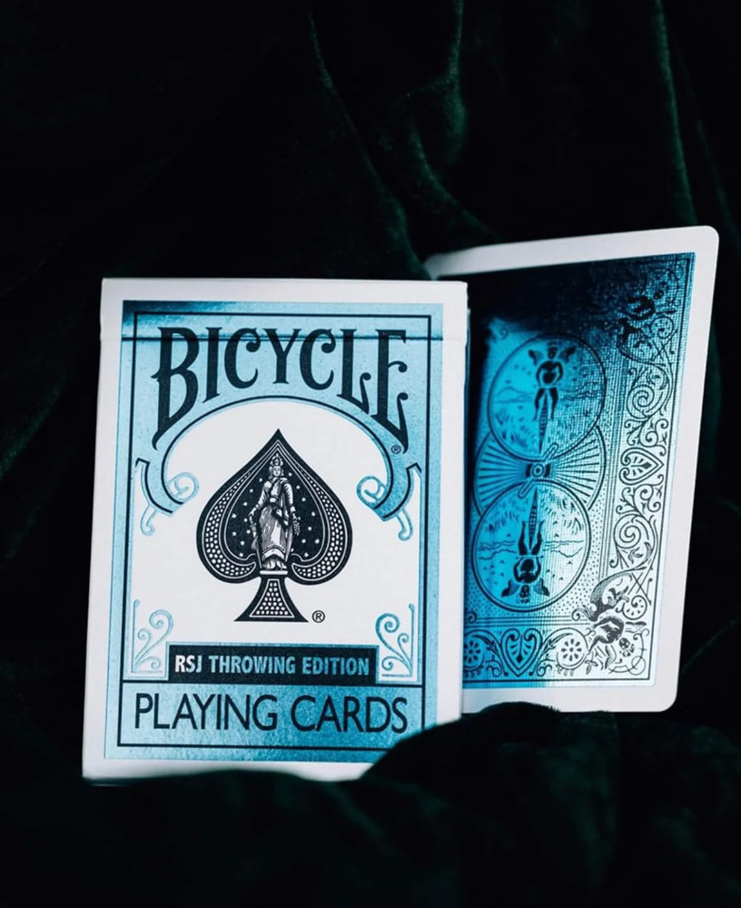 RSJ Throwing Edition - Bicycle Rare - Cardtopia Label