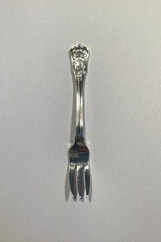 Georg Jensen Rosenborg Silver Plated Cake Fork