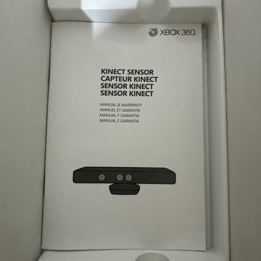 Microsoft Xbox 360 Kinect Sensor -includes KINECT ADVENTURES