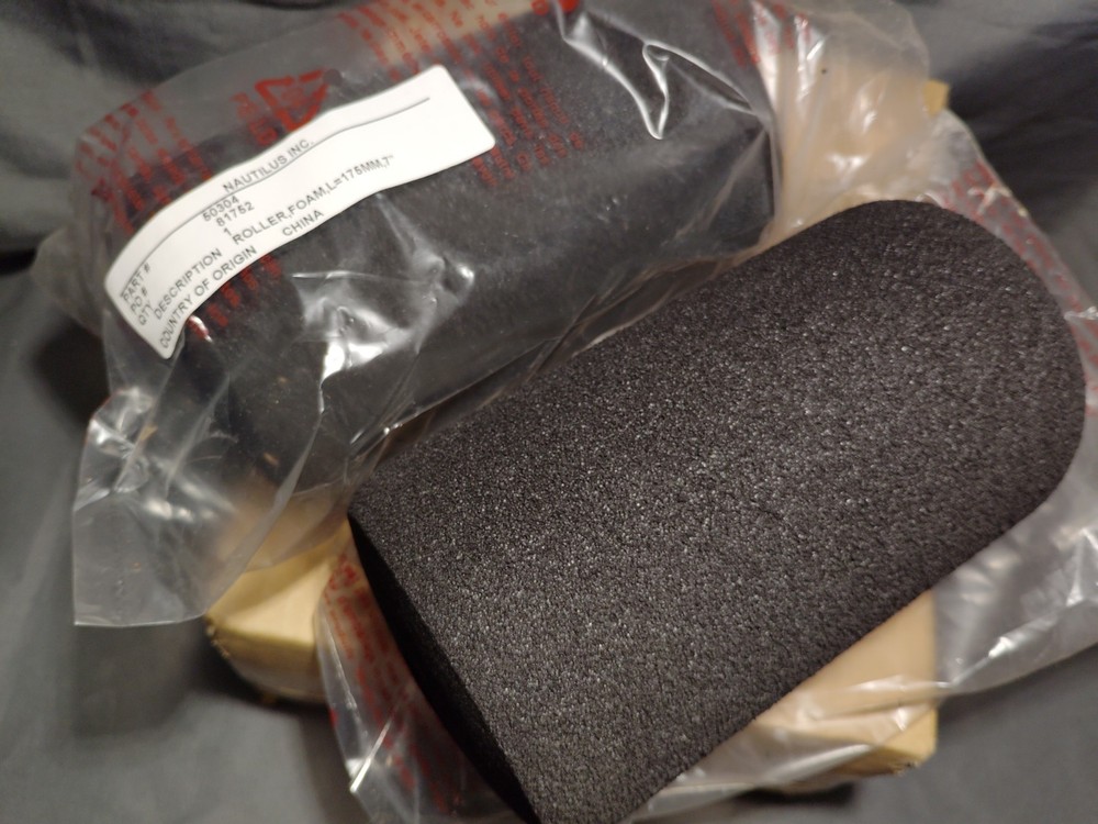 Bowflex/Nautilus 7"  Padded Roller Set