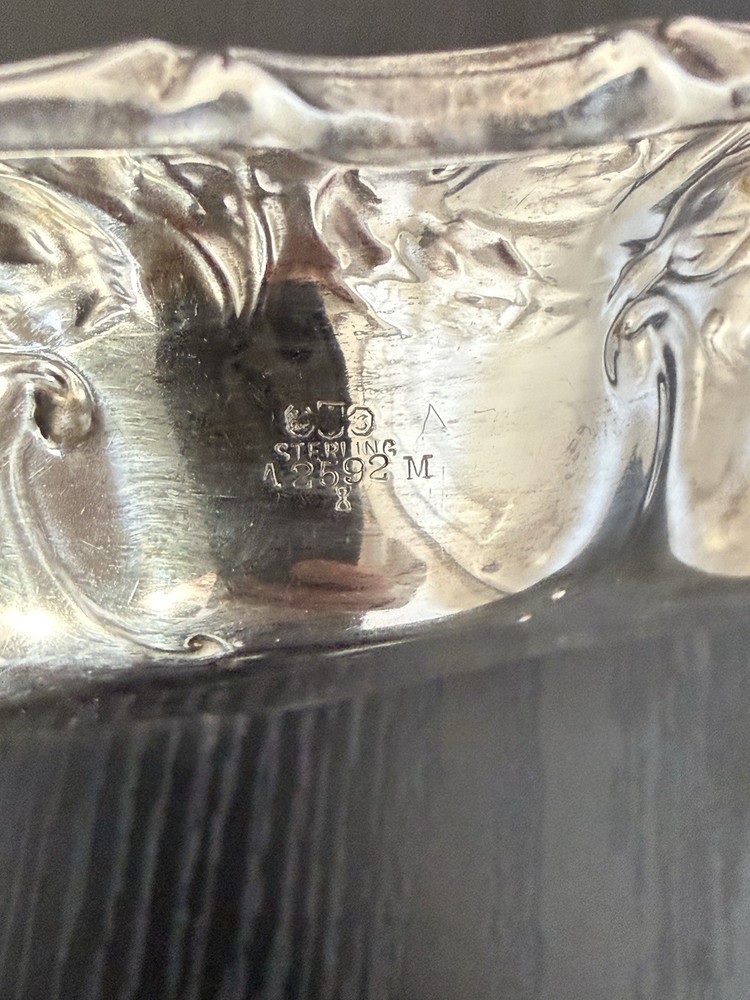 Gorham Sterling Silver Candy Dish / Nut Bowl, 6.75''' by 5''