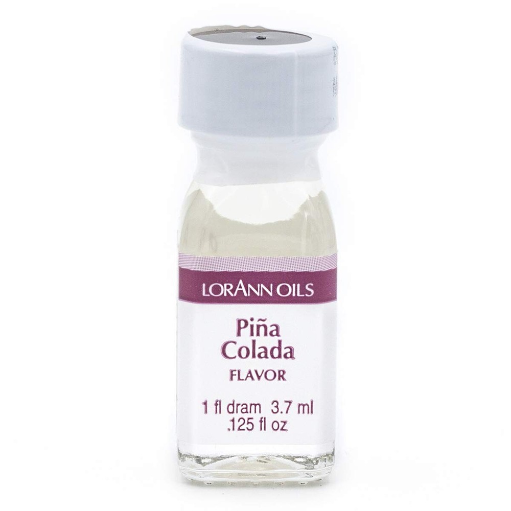 LorAnn Pina Colada SS Flavor, 1 dram bottle - 12 Pack Bundle