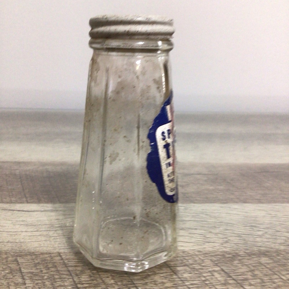 Vintage LUCO Leo Uhlfelder Co. Tinsel Empty Bottle