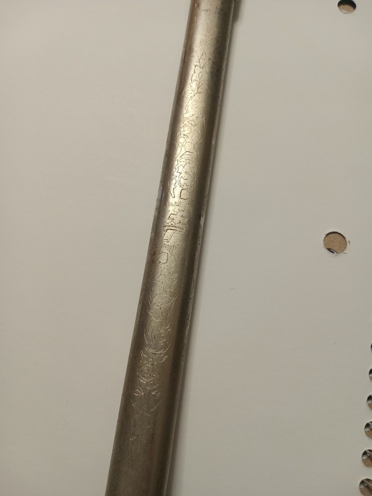 Antique Masonic Ceremonial Sword & Scabbard unknown maker Knights Templar nice