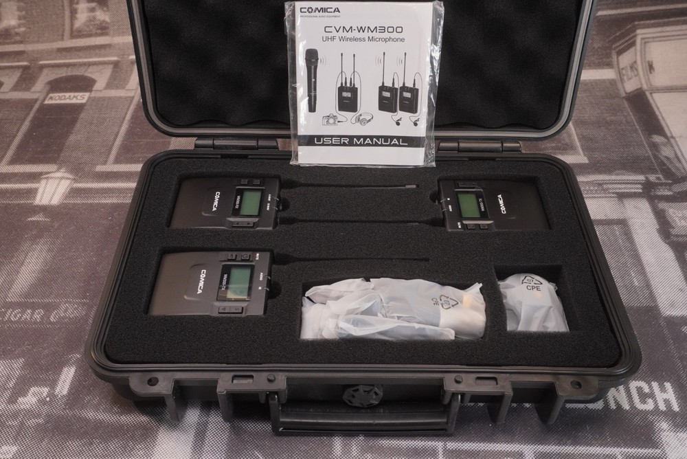 Comica CVM-WM300(A) Dual Wireless Transceiver+Receiver