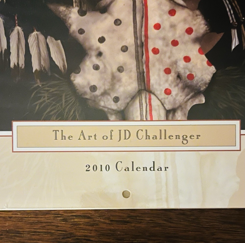 JD Challenger Calender 2010 Ghost Dance Still Sealed With 12 Frame-able Prints