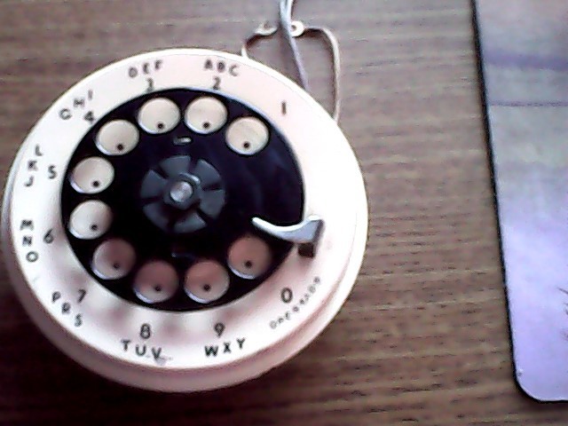 W.E Rotary Phone Dial,For Parts