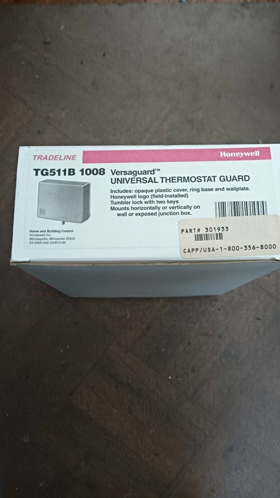 Honeywell TG511B 1008