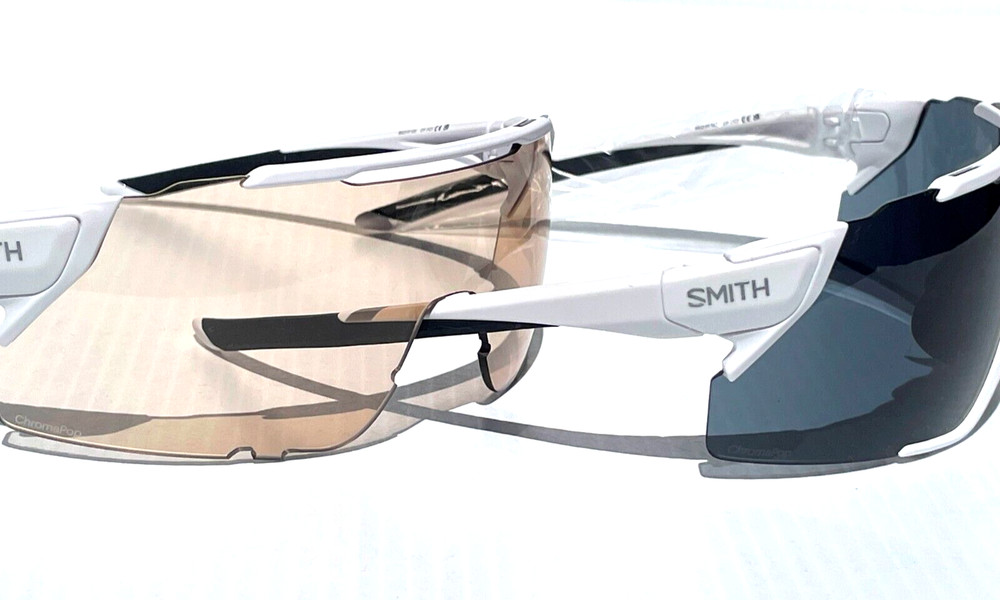 Smith Optics ATTACK MTB Matte White Low Light 2 Lens w Black Sunglass