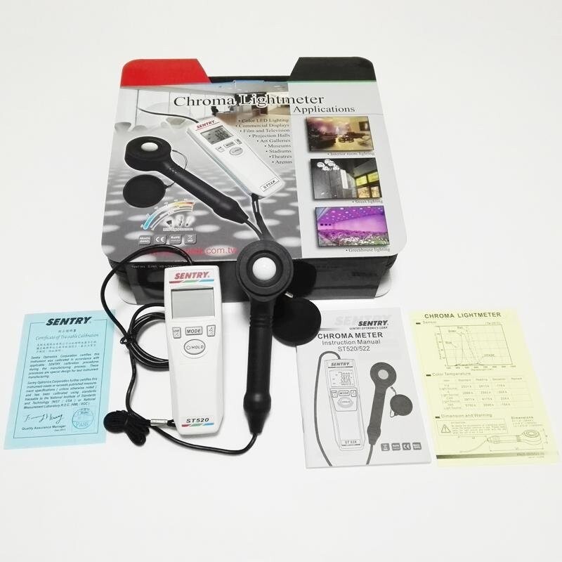 SENTRY ST520 Chroma Light Meter Light Luminance Meter for Color LED Lighting