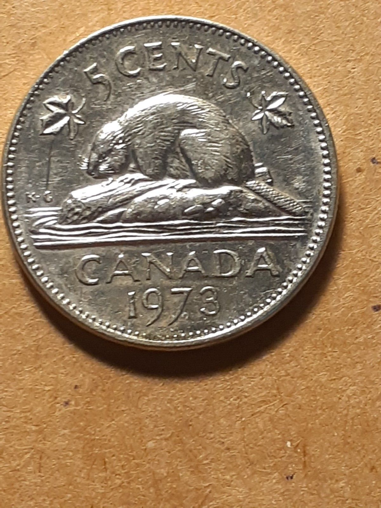 1973 5 CENTS CANADA