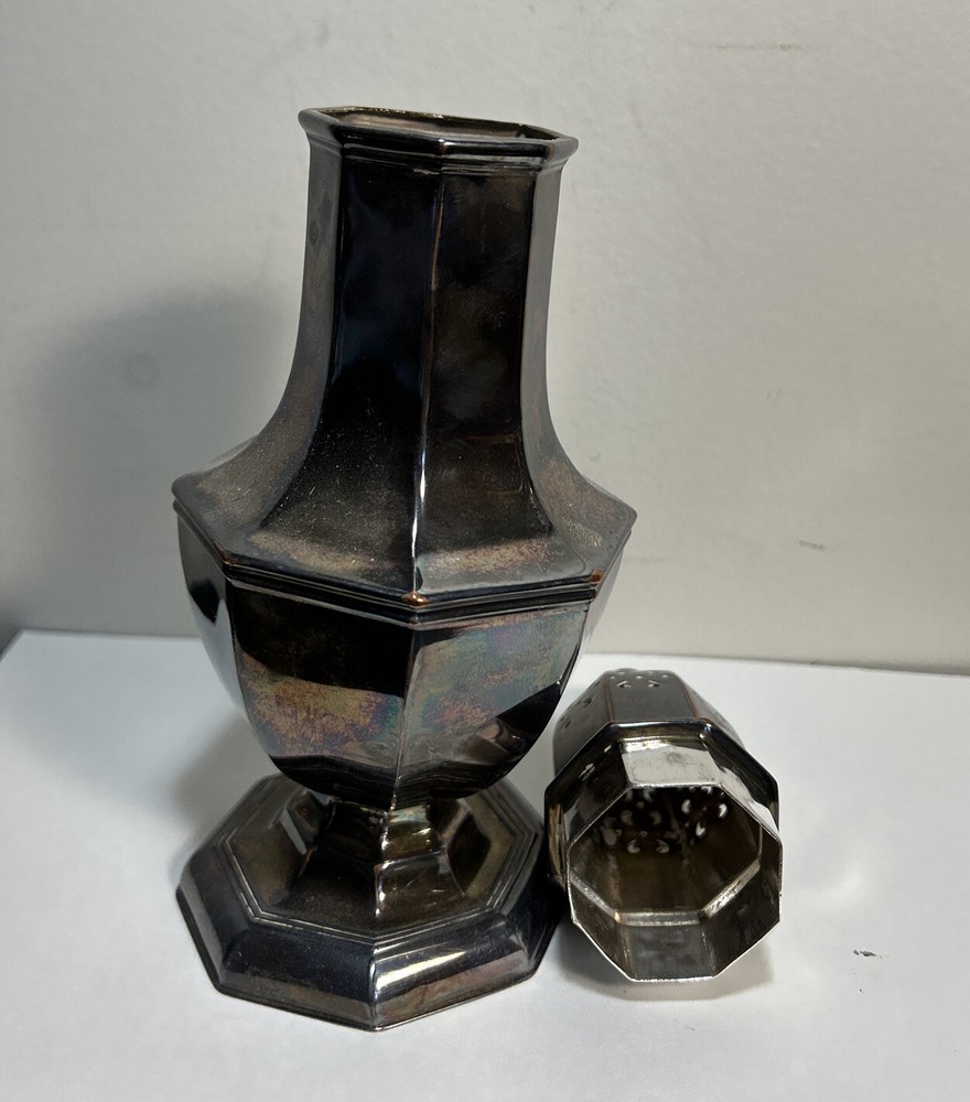 Antique Silver Plated Sugar Shaker Made In England