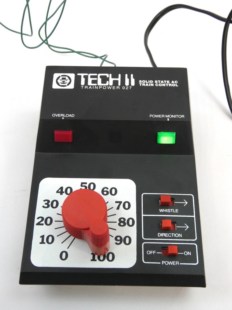 Vintage MRC Tech II Trainpower 027 Transformer Controller - Open Box