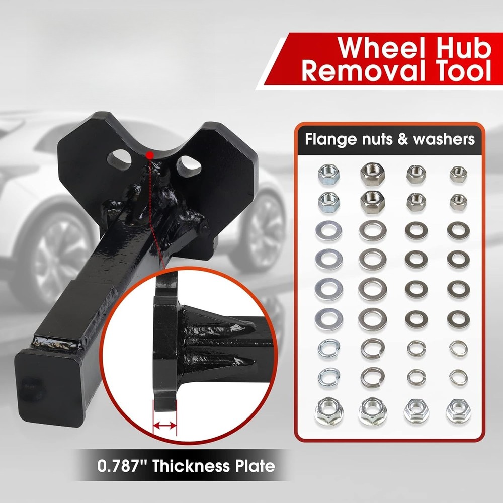 Wheel Hub Bearing Removal Tool Set Universal Replacement for ATD Tools