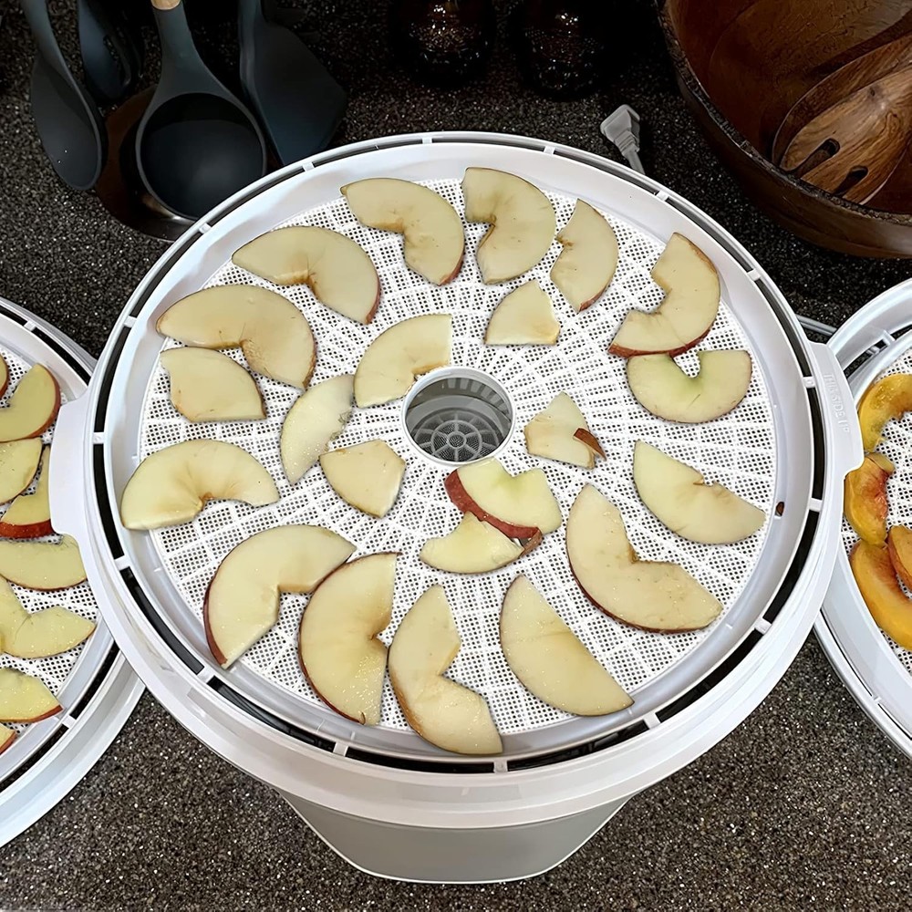 (8 Pack) Round Silicone Dehydrator Sheets, Premium Non Stick Silicone Mesh fo...