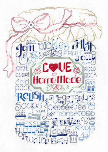 Imaginating Cross Stitch Pattern - 3255 Let's Make Jam