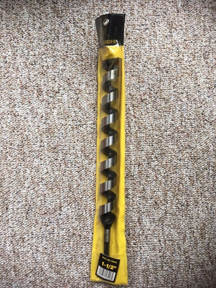 KLEIN TOOLS SHIP AUGER BIT 1-1/2" PART # 53446 NOS