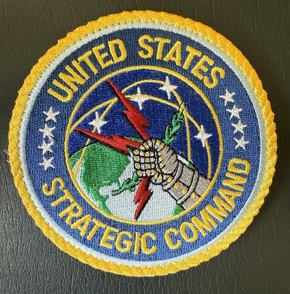 USSTRATCOM Patch, Strategic Command, Military, Nuclear, Space, Missile Defense