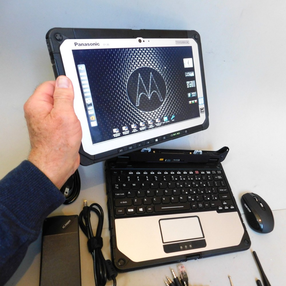 TOUGHBOOK LAPTOP/TABLET: CF-20 ; Radio Programming, Digital, Logging & SDR Apps+