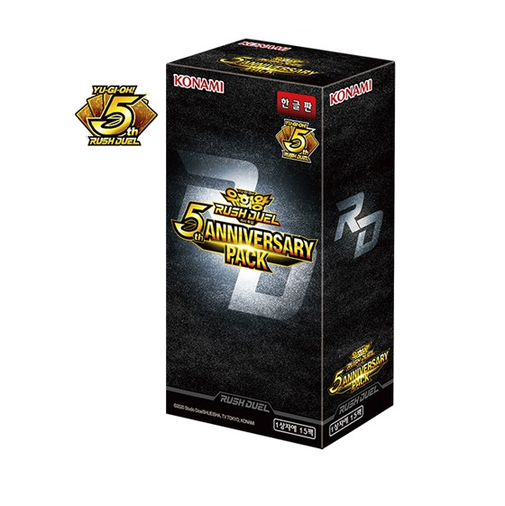 RUSH DUEL "5th Anniversary Pack" Korean 1 BOX (RD/5TH1-KR)