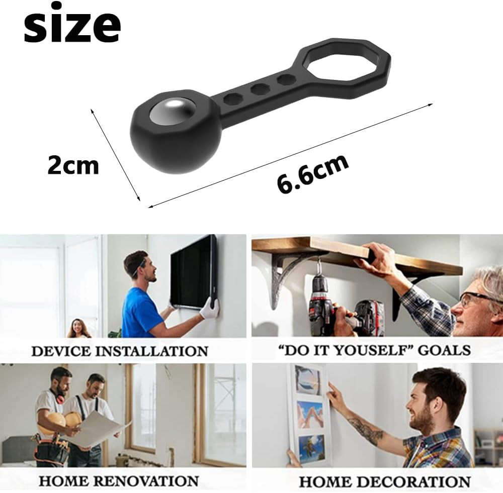 Magnetic Stud Finder Tool - 2 Pcs with 27 lbs Pull for Walls & Tiling