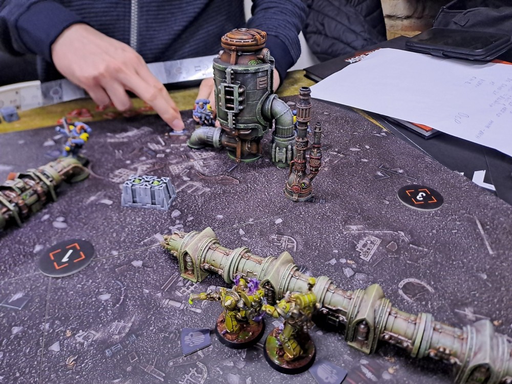 kill team terrain painted wh40k necromunda