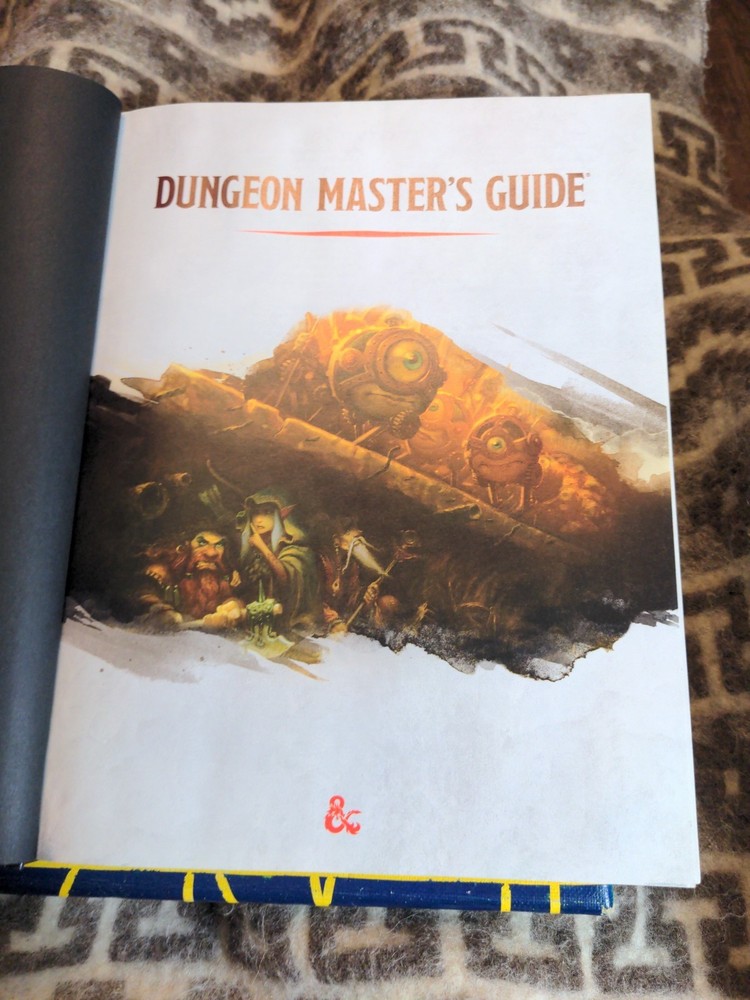 Dungeons and Dragons • Dungeon Master's Guide 2014 1st Print • D&D