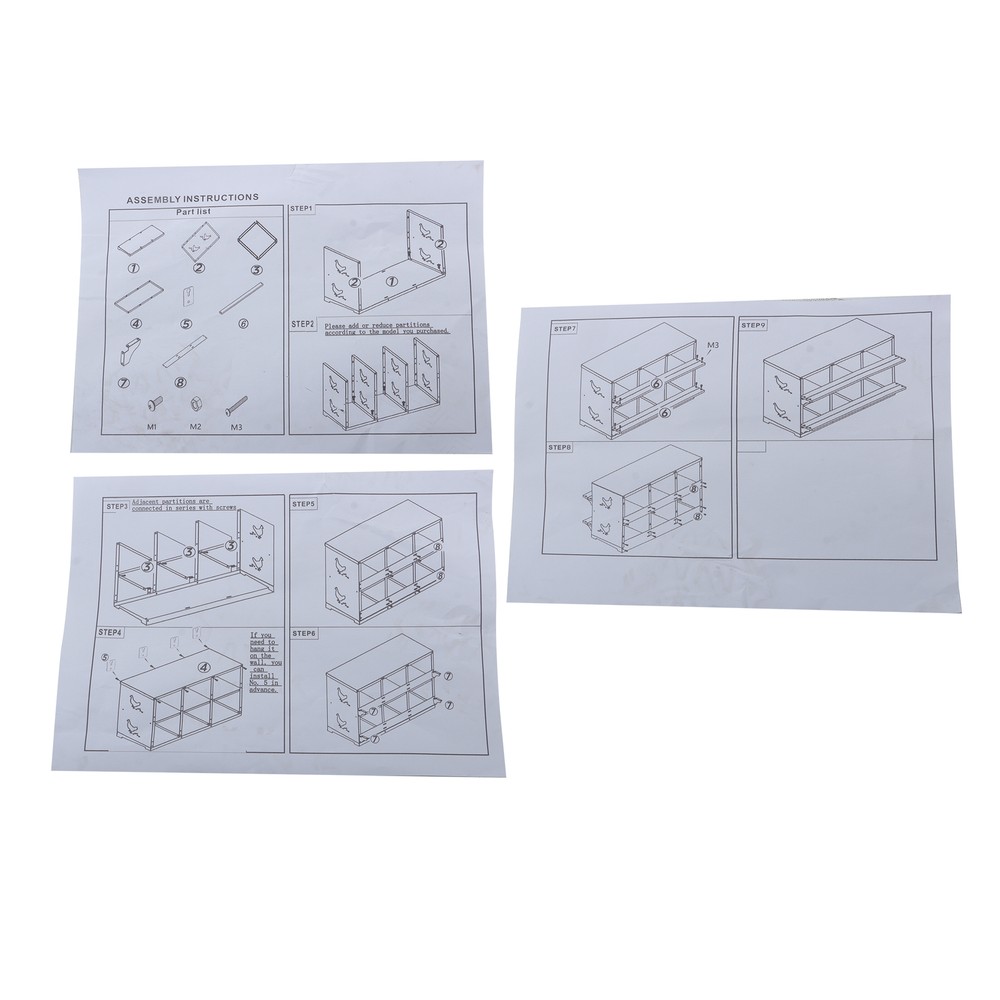 6-Compartment Chicken Nest Box Mental Box with Inclined Nesting Boxes
