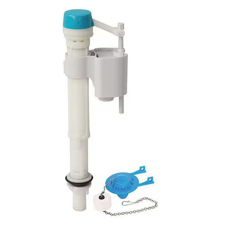 Fill Valve W/Flapper, Anti-Siphon, 22Ur85