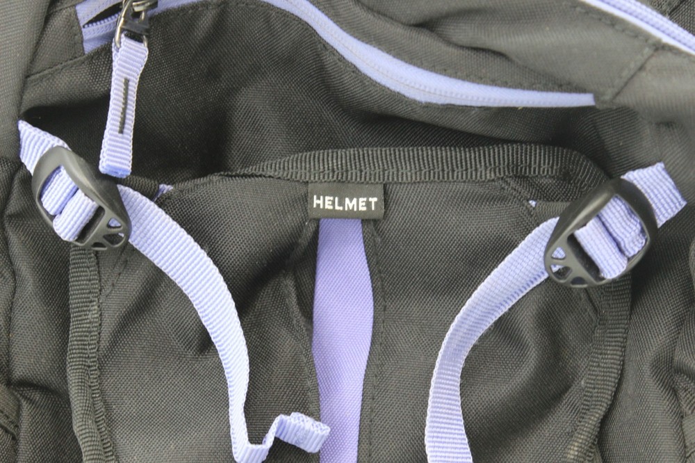 Baseball/Softball Player Backpack Black/Purple