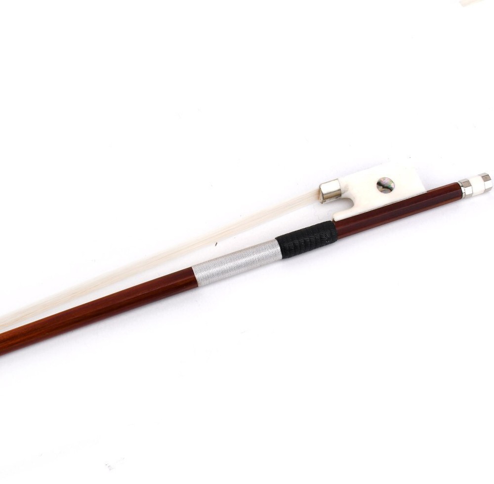 Pro Master Pernambuco Violin Bow 4/4 Special White Bone Big eye Frog Heavy 65g