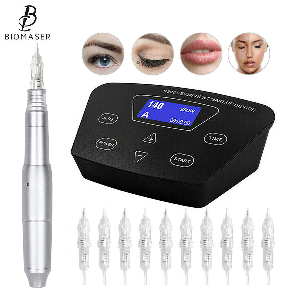 Pro Permanent Makeup Kit CQ003 Microblading Pen Machine Eyebrow Lip Eyeliner