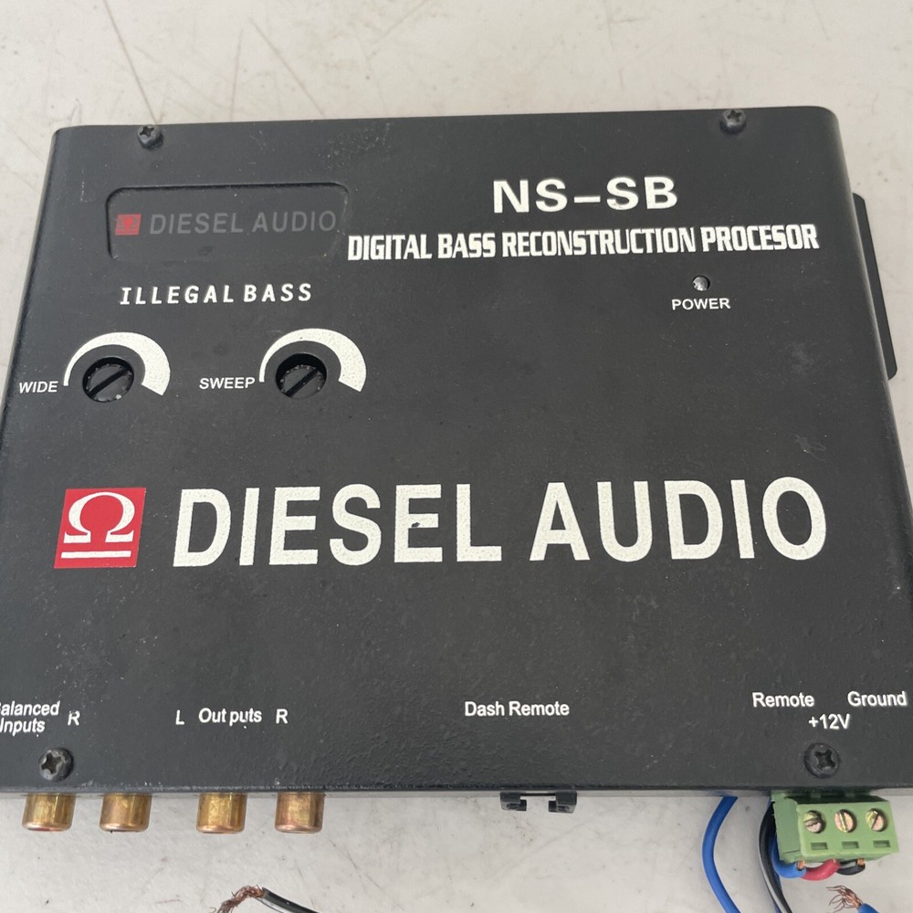 digital bass reconstruction processor diesel audio NS-SB