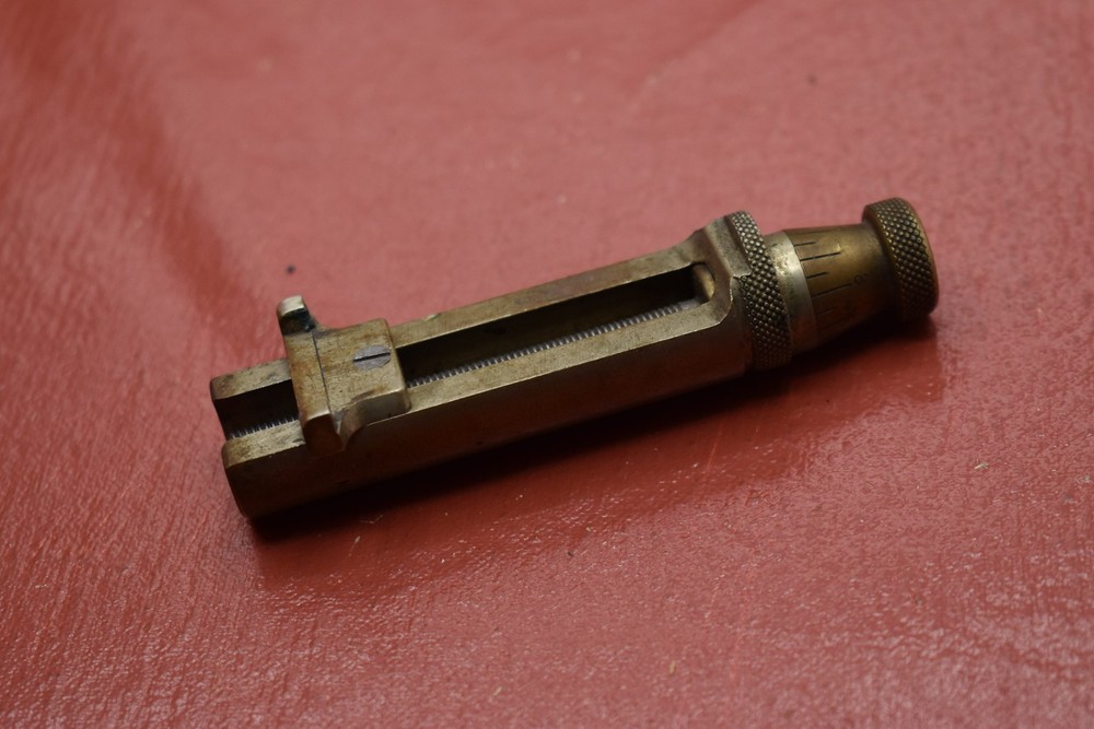 Antique P.J. O'Hare 1903 Springfield Micrometer Adjuster Tool signed