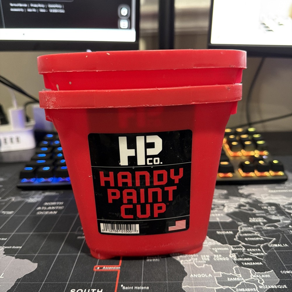 HANDy Paint Cup 16-fl oz Paint Pail (2 pack) USED