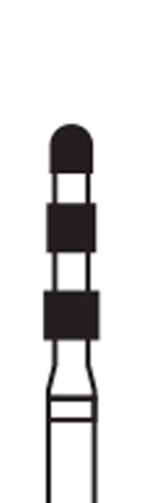 CROSSTECH Dental Diamond D71, DEPTHCUTTER 868A/018M, Medium, 5 Burs