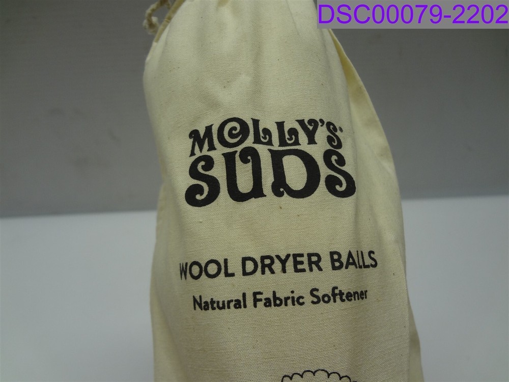 Molly's Suds Wool Dryer Balls 3-pack