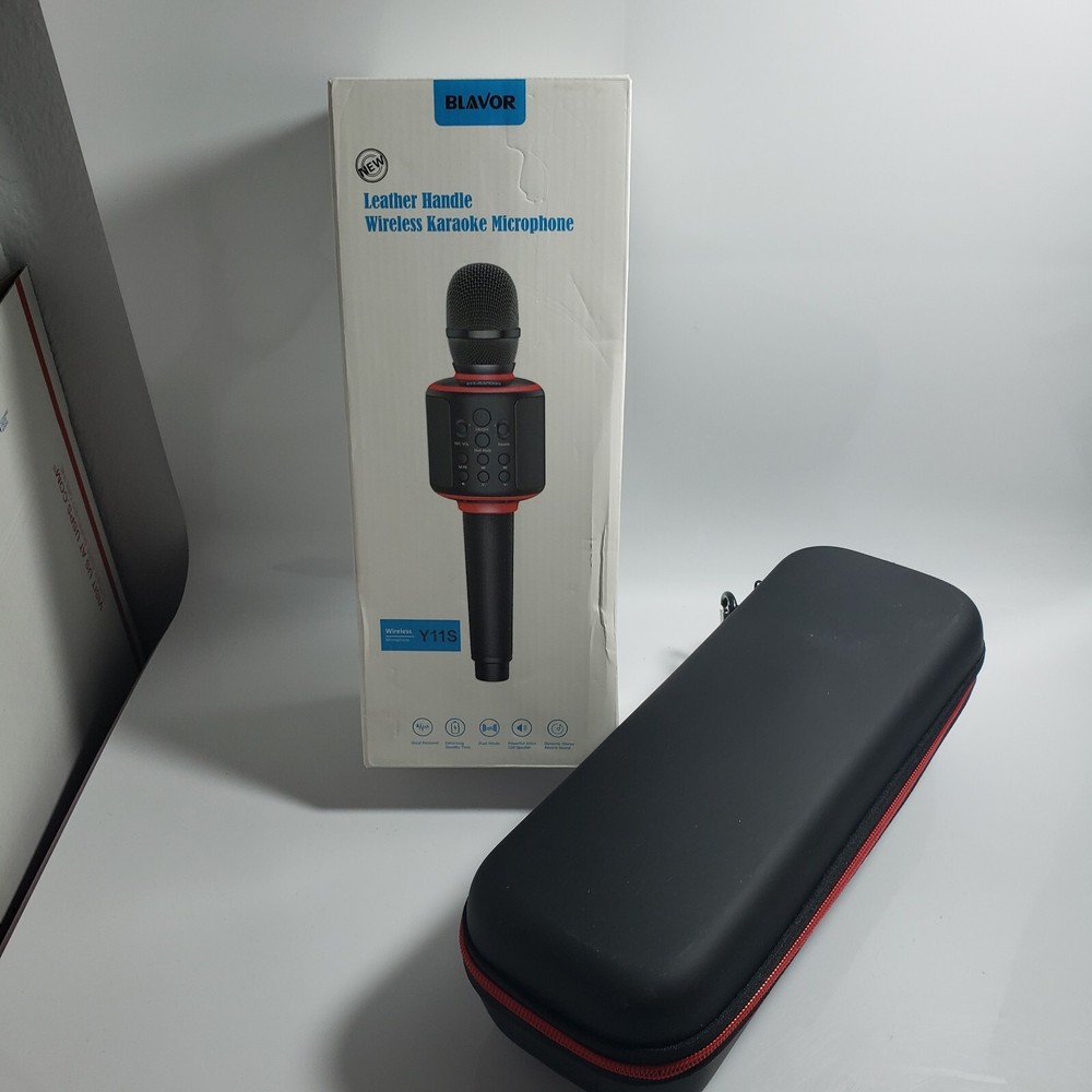 GOODAAA Leather Handle Wireless Karokee Microphone Y11S