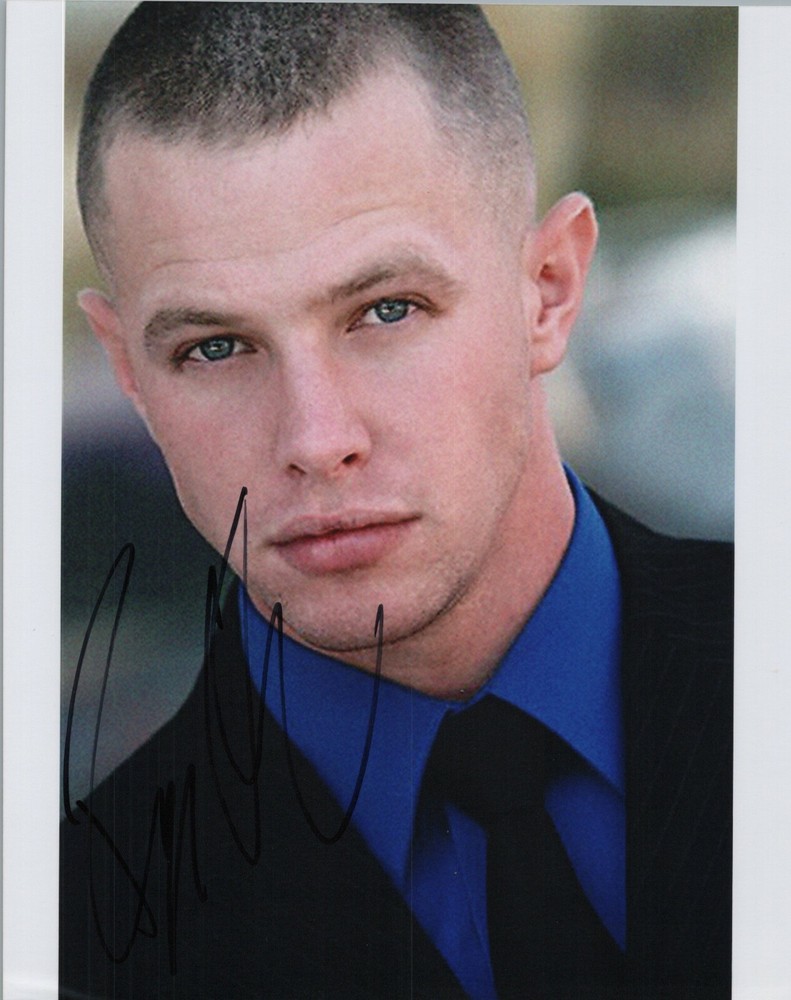 Ryan Ahern head shot autographed photo signed 8x10 #2