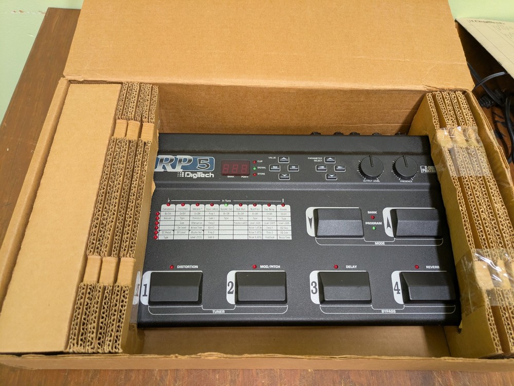 DigiTech RP5 Guitar Effects Processor W/ Power Supply 1995
