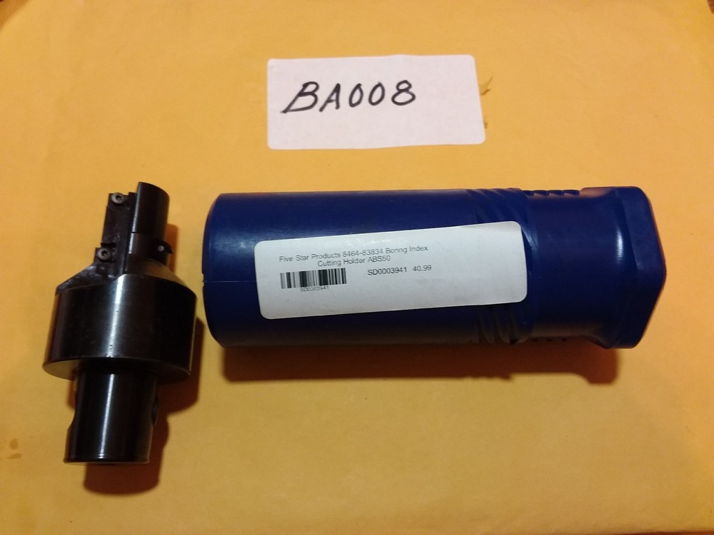 FIVE STAR 8464-83834 BORING INDEX CUTTING TOOL HOLDER ABS50