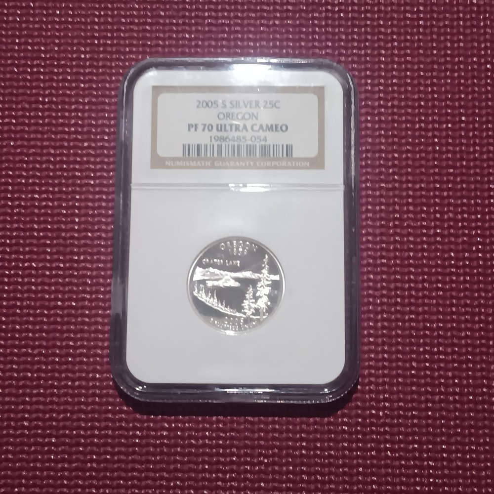 2005 S Oregon Silver NGC PF 70 UCAM