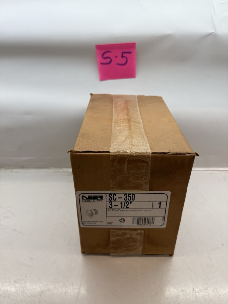 NEER SC-350 Die Cast Squeeze Type Straight Squeeze Connector