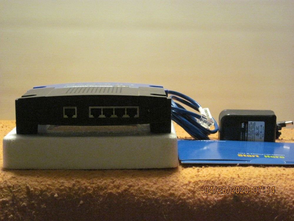 Linksys Etherfast Cable/DSL Router with 4-Port Switch (BEFSR41 Ver.4.1)