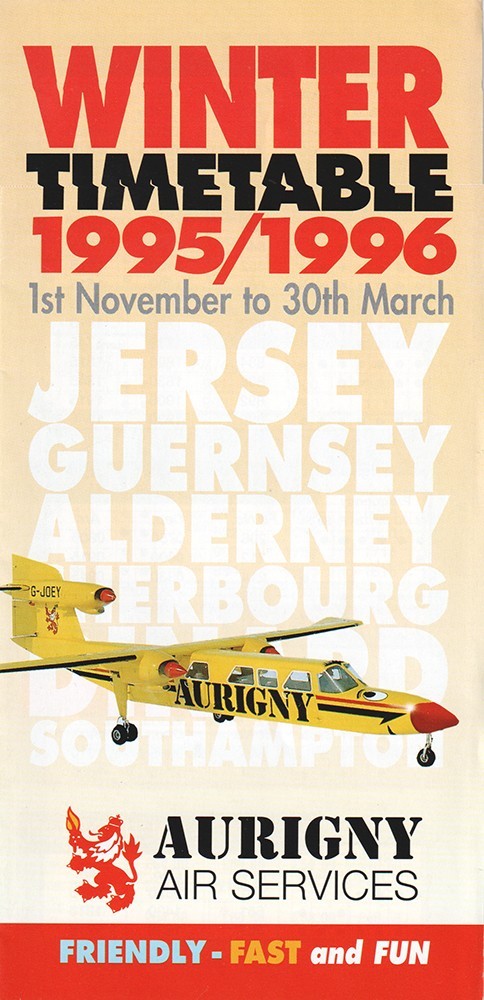 Aurigny Air Services 1995/11/01