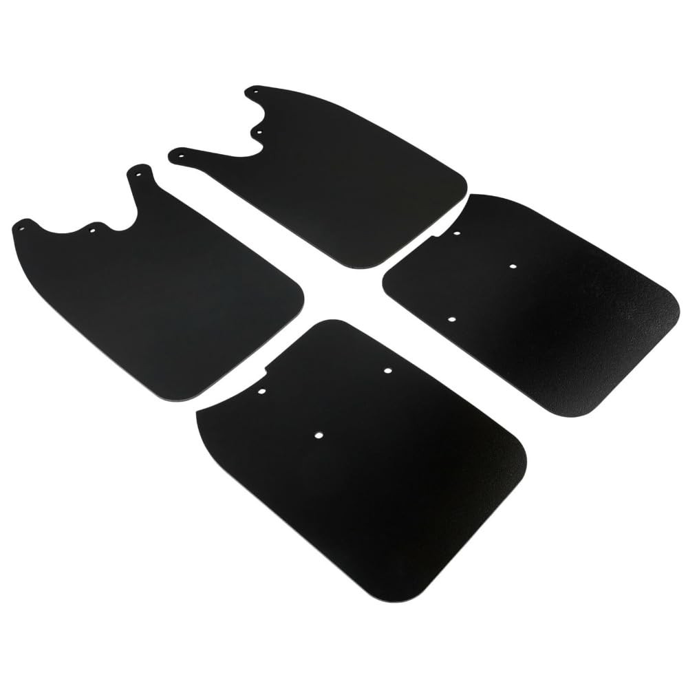 4pcs Mud Guards Flaps Front Rear Lower Side Black SMT10029