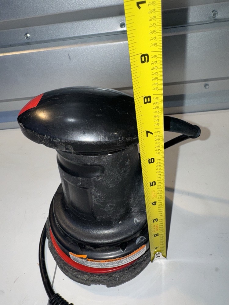 Performance Tool W50053 6” Orbital Buffer Polisher – Works, Worn Pad