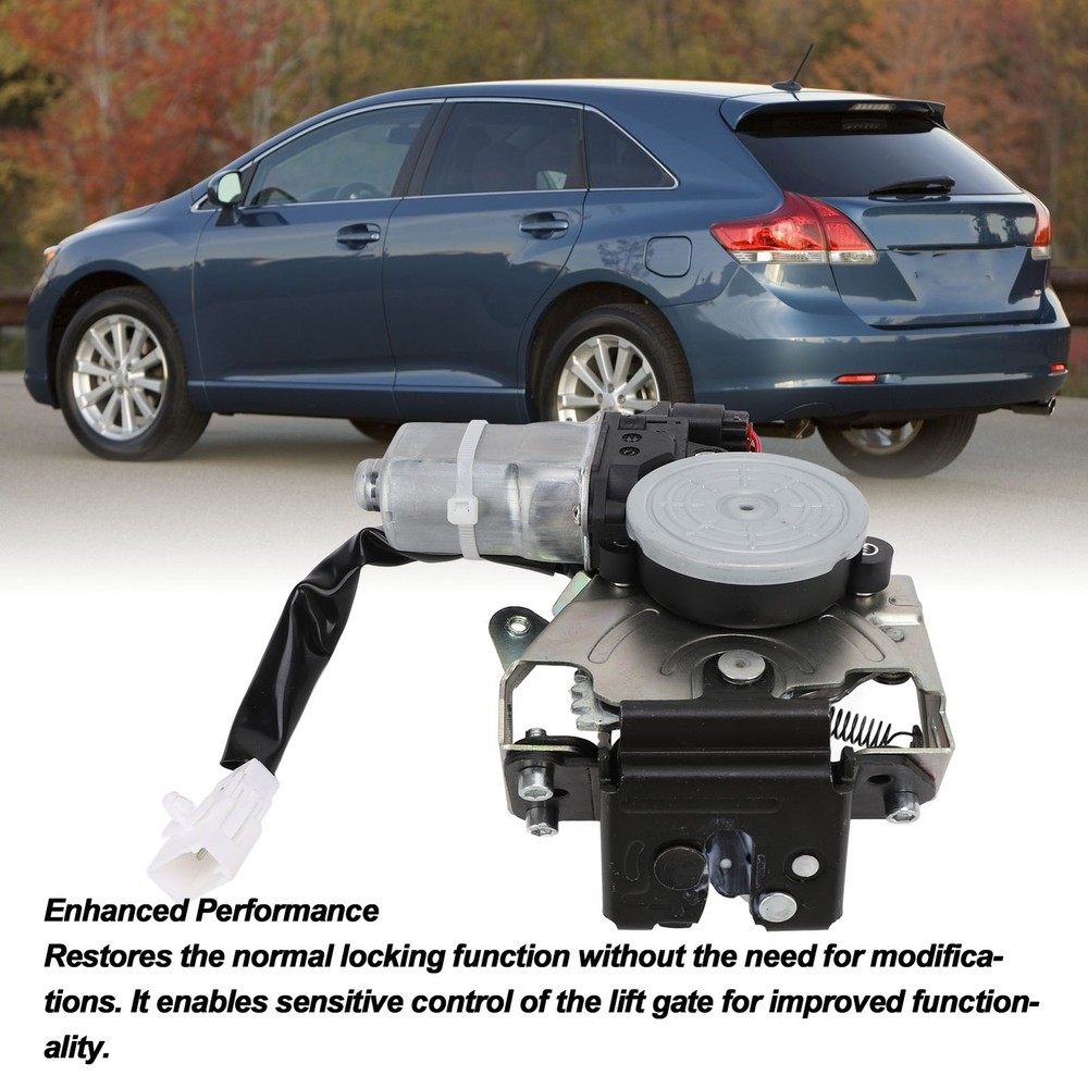 Venza Rear Liftgate Lock Actuator Sensitive Control For Highland