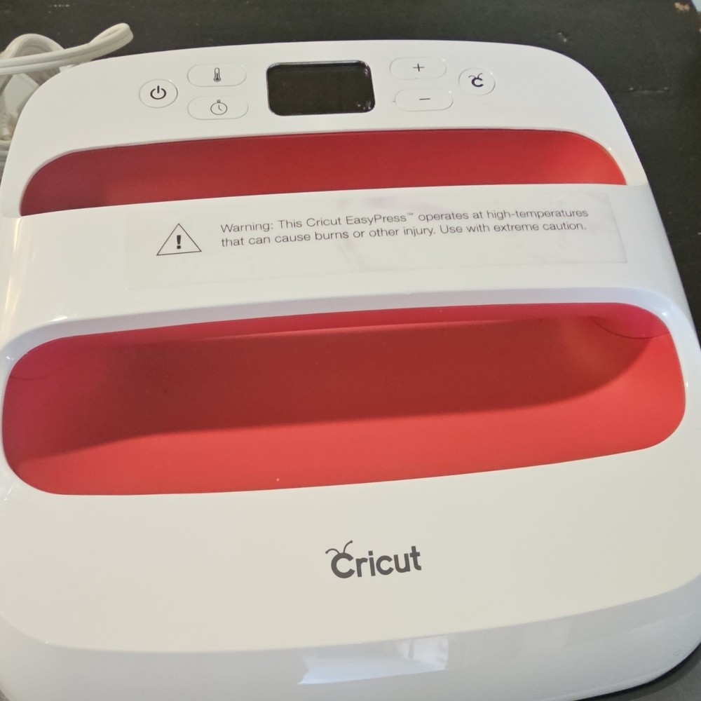 Cricut EasyPress & EasyPress Mini Heat Press Bundle Digital Display Manual